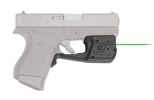 Crimson Trace 0158601 Laserguard Pro Compatible w/Glock 42/43/43X/48, Green Laser/White Light