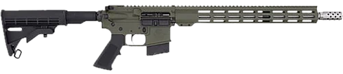 Great Lakes Firearms GL15400SSODG AR-15  400 Legend 5+1 16" Stainless Threaded Barrel, OD Green Cerakote Aluminum Receiver w/Picatinny Rail, Adjustable Black Synthetic Stock, Mil-Spec Grip