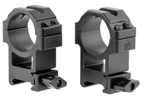 UTG RG2W3224 Max Strength Scope Rings  Black Anodized 30mm High