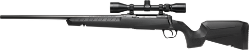 Savage Arms 32036 Axis XP Combo Compact 400 Legend 4+1 20" Matte Black Heavy Sporter Barrel, Drilled & Tapped Carbon Steel Receiver, Fixed Matte Black Synthetic Stock, 3-9x40mm Duplex Left Hand