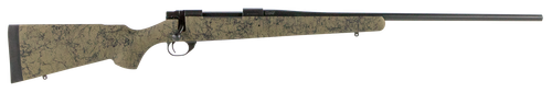 Howa HHS63703 M1500 HS Precision 7mm Rem Mag 3+1 24" Barrel, Black Metal Finish, Green Black Webbed Fixed HS Precision Stock