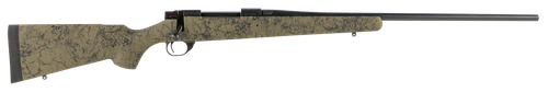 Howa HHS63703 M1500 HS Precision 7mm Rem Mag 3+1 24" Barrel, Black Metal Finish, Green Black Webbed Fixed HS Precision Stock