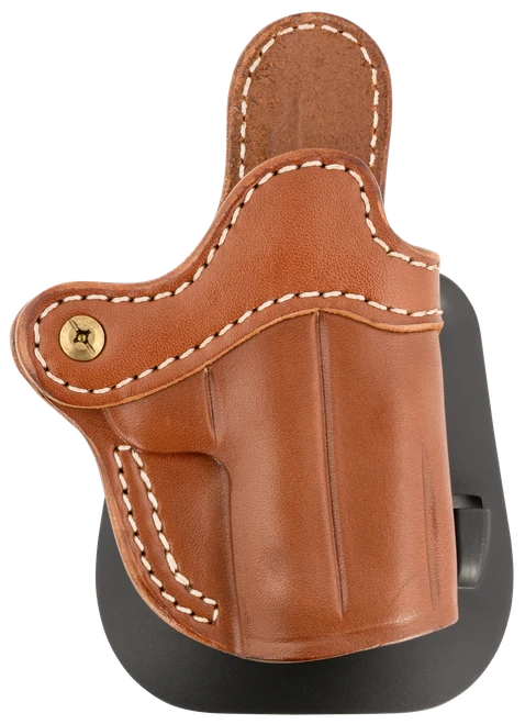 1791 Gunleather ORPDHCCBRR Paddle Holster Optic Ready OWB Size Compact Classic Brown Fits Sig P365/Taurus GX4 Compatible w/Glock 43