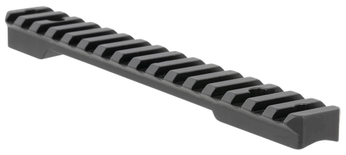Talley PLM258763 Fierce Picatinny Rail  Black Anodized Long Action 20 MOA
