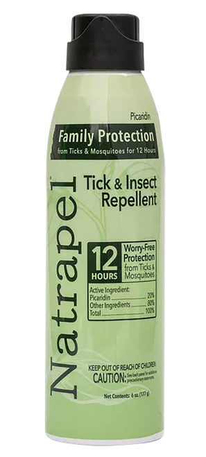 Natrapel 00066878 Picaridin Insect Repellent 6 oz Aerosol Repels Ticks & Biting Insects Effective Up to 12 hrs