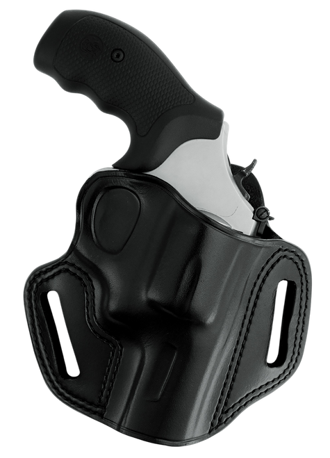 Galco CM192B Combat Master Belt Holster OWB Black Steerhide Fits S&W L Frame M686 3" Right Hand