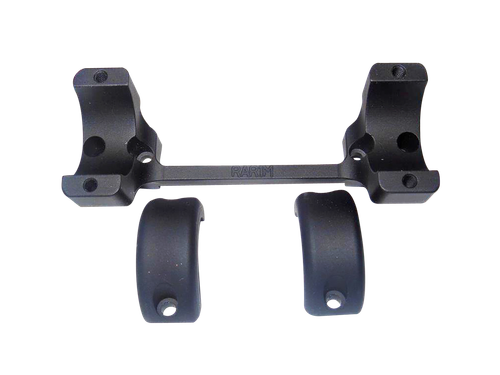 DNZ RAR1M Game Reaper-Ruger Scope Mount/Ring Combo Matte Black 1"