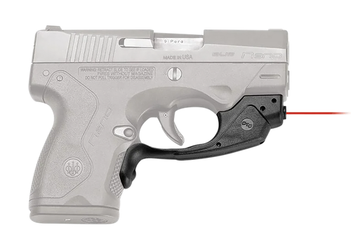 Crimson Trace 0137001 Laserguard  Beretta Nano, Red Laser Black Polymer