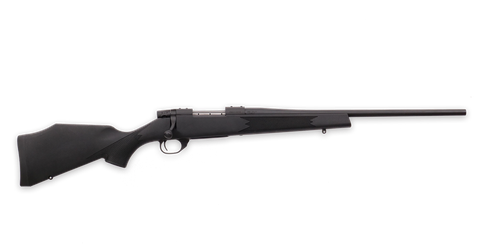 Weatherby VYT65CMR0T Vanguard Synthetic Compact 6.5 Creedmoor 4+1 20" Matte Blued #1 Threaded Barrel, Matte Blued Drilled & Tapped Steel Receiver, Black Adjustable Synthetic Stock