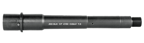 Lead & Steel Llc LS300-7.5   300 Blackout 7.50" Government Profile Features M4 Feed Ramps