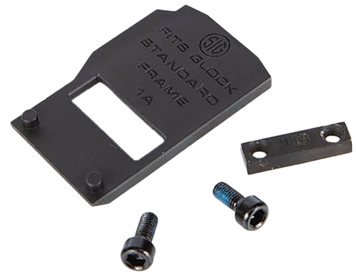 Sig Sauer Electro-Optics SOR1MK001 Romeo1 Mounting Kit Black Steel, Compatible w/ Glock (Except MOS) To Slide Mount