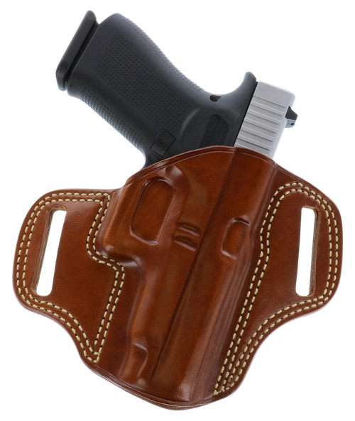 Galco CM876 Combat Master  OWB Tan Leather Belt Slide Fits Springfield Hellcat Pro Right Hand