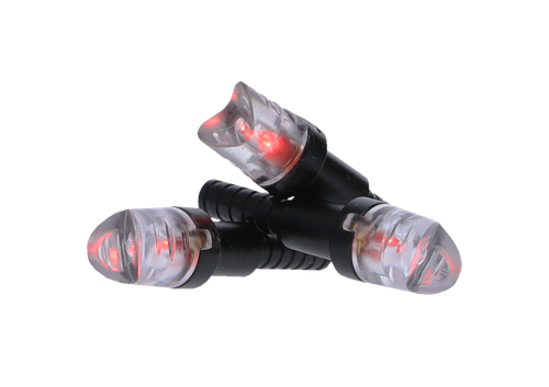 NAP NAPILLNRD Thunderglo Illuminated Nock Red Polycarbonate Aluminum Shaft/ 6 Pack