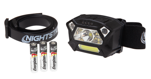 Nightstick NSP-4400B   Black 320 Lumens Features Motion Activated Wake/Sleep Clip-On/Strap