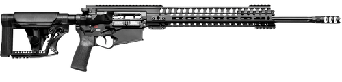 Patriot Ordnance Factory 01564 Revolution Gen4 6.5 Creedmoor 20" 20+1 Black Hard Coat Anodized Adjustable Magpul PRS Stock 14.5" M-LOK