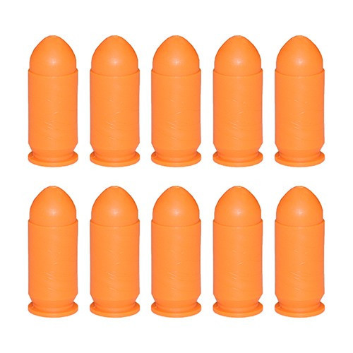 45 AUTO ORANGE DUMMY ROUNDS 10/PACK
