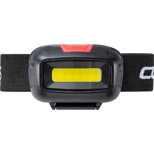 FL13 HEADLAMP 380 LUMENS W/HIGH LOW BEAMS & RED LED BLACK