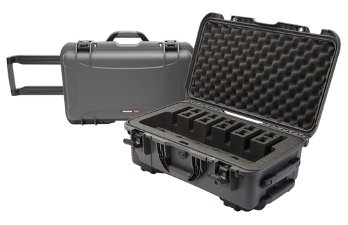 Nanuk 9356UP7 935 6 Up Gun Case Graphite Handgun Resin