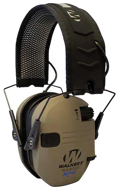 Walker's GWPXRSEMFDE Razor X-TRM Digital Electronic Muff 21 dB Over the Head Flat Dark Earth Polymer