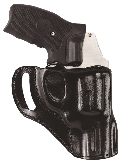 Galco HT158B Hornet  OWB Black Leather Belt Slide Fits S&W J Frame Fits 2" Barrel Right Hand