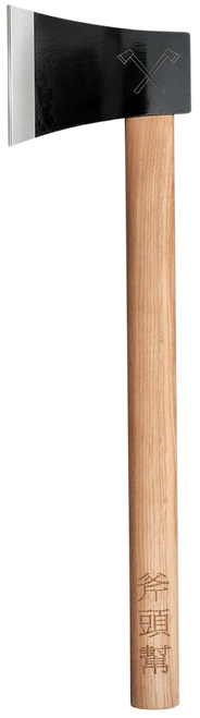 Cold Steel CS90AXG Axe Gang  4" Hatchet Plain 1055 Carbon Steel Blade American Hickory Handle 20.25"