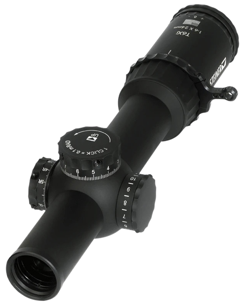 Steiner 5103 T6Xi  1-6x24mm 30mm Tube Illuminated KC-1 MIL Reticle First Focal Plane Features Throw Lever