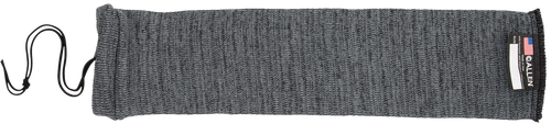 Allen 1314 Knit Handgun Sock  Heather Gray, Silicone Treatment, Drawstring Closure for Most Handguns up to 14" Long