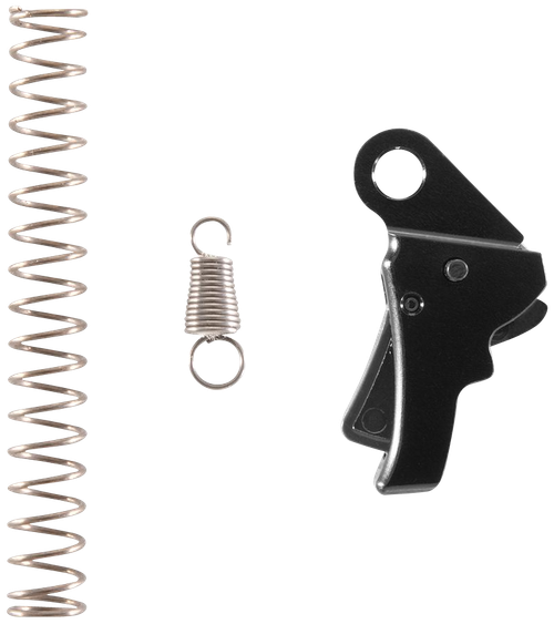 Apex Tactical 115112 Action Enhancement  Curved Trigger w/ 5-5.50 lbs Draw Weight & Black Finish for Springfield Hellcat