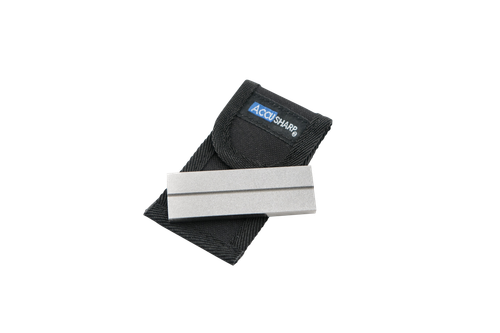 AccuSharp 027C Pocket Stone  Fine/Coarse Diamond Sharpener Gray
