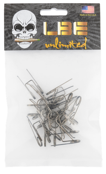 LBE Unlimited ARTS20PK AR Parts Trigger Spring 20 Pack AR-15 Silver Stainless Steel