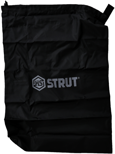 HS Strut STR07604 Decoy Bag  Black Mesh Holds 3-4 Turkey Decoys Features Orange Safety Flag