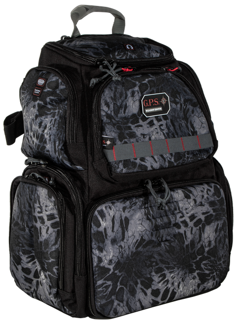 GPS Bags 1711BPPMB Handgunner  PRYM1 Blackout 1000D Nylon Holds 4 Handguns