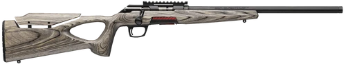 Winchester Repeating Arms 525227102 Xpert Target 22 LR 10+1 18" Matte Black Threaded Bull Barrel, Matte Black Picatinny Rail Steel Receiver, Gray Adj Comb & LOP Thumbhole Laminate Stock
