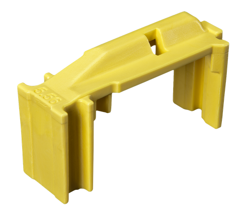 Magpul MAG110-YEL Enhanced Self-Leveling Follower 4-Way Anti-Tilt 5.56x45mm NATO Compatible w/USGI 30-Round Aluminum Magazine Yellow Polymer/ 3 Pack