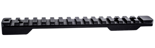 Weatherby P00252706 Picatinny Rail  Black Hardcoat Anodized Alloy Weatherby Mark V Standard 6-Lug Action