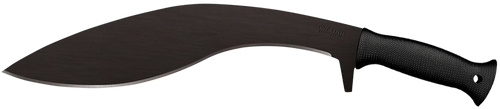 Cold Steel CS97KMPS Kukri Plus 13" Black Matte Baked-On Anti Rust 1055 Carbon Steel Blade/ Black Polypropylene Handle 18" Long Includes Sheath