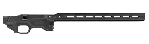 Mdt Sporting Goods Inc 114881BLK ACC Premier Gen2 Chassis Base Cerakote Black Aluminum Fits Ruger American Rimfire Right Hand