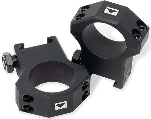 Steiner 5963 T-Series  Matte Black Aluminum 30mm Tube Extra High, Picatinny Rail
