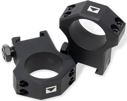 Steiner 5963 T-Series  Matte Black Aluminum 30mm Tube Extra High, Picatinny Rail