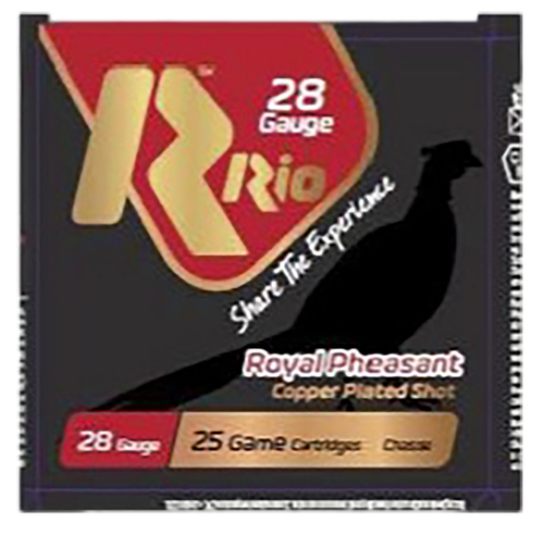 Rio Ammunition RPC285 Royal Pheasant  28Gauge 2.75" Copper-Plated 5Shot