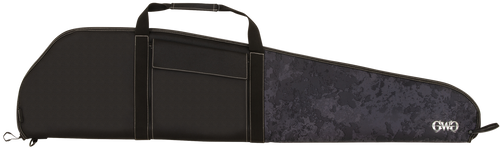 Girls With Guns 90746 Midnight Rifle Case 46" Black with Shade Blackout Camo for Scoped or Non Scoped Rifles