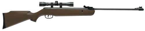 Crosman 30021 Vantage NP Air Rifle Nitrogen Piston 177 1rd Shot Black Black Receiver Hardwood Scope 4x32mm