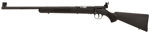 Savage Arms 28901 Mark I FVT Full Size 22 Long/22 Short/22 LR 1rd 21" Black Satin Heavy Barrel, Satin Black Carbon Steel Receiver, Black Fixed Synthetic Stock, Left Hand