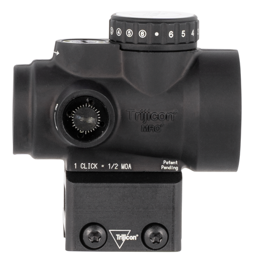 Trijicon 2200052 MRO HD Matte Black 1 x 25 mm 2 MOA Red Dot/68 MOA Circle Multi Reticle Full Cowitness Mount