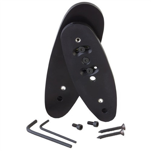 BUTT PLATE STOCK ADJUSTER BLACK ALUMINUM