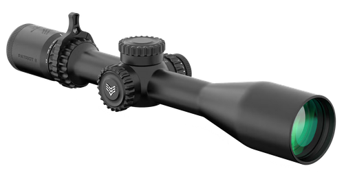 Swampfox Optics PAT2624MC  Patriot II Black 6-24x50mm 30mm Tube Clean Cross MOA Reticle