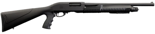 Charles Daly 930294 301  Full Size Frame 12 Gauge Pump 3" 4+1 18.50" Black Steel Barrel, Black Aluminum Receiver, Black Fixed Synthetic Stock, Black Polymer Grip