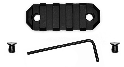 GrovTec US Inc GTSW227 2.2 Inch 5 Slot Keymod  Black Anodized