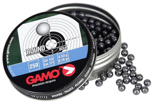 Gamo 632032454 Roundball  177 Lead 250/Tin