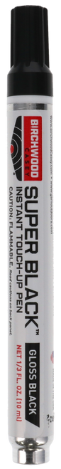 Birchwood Casey 15111 Super Black Touch-Up Pen Gloss Black 1/3 oz.